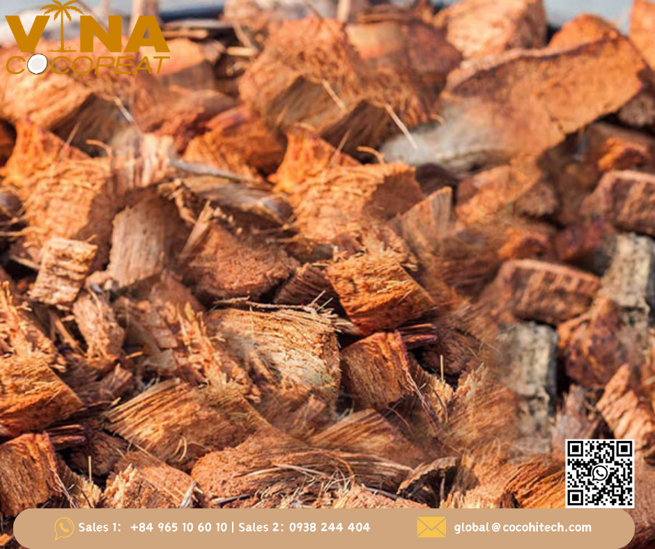 VỎ DỪA CẮT MIẾNG