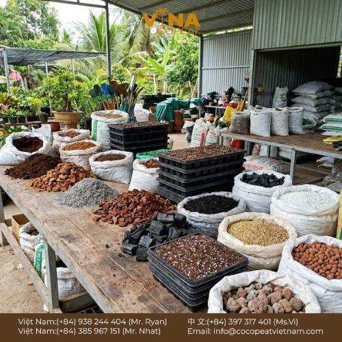 Khám phá 15 loại giá thể trồng cây tốt nhất hiện nay, từ xơ dừa, trấu hun, perlite đến đất nung, kèm cách chọn và phối trộn hiệu quả.
