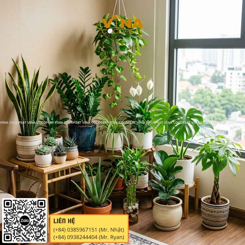 Lợi ích tuyệt vời của cây trồng trong nhà cho người bận rộn