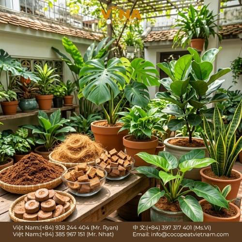 Khám phá 7 cách dùng xơ dừa trồng cây cảnh hiệu quả, giúp giữ ẩm, thoát nước tốt, hạn chế nấm mốc và hỗ trợ rễ phát triển khỏe.