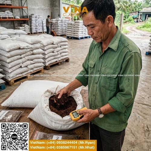 Tìm hiểu vai trò của mụn dừa cho nhà màng, tiêu chí chọn nhà cung cấp, thông số EC pH, quy cách sản phẩm, công thức phối trộn và lưu ý khi mua số lượng lớn.