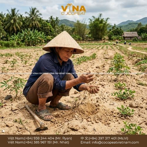 Đất cát pha trồng cây gì khi đất khô rời và giữ ẩm kém