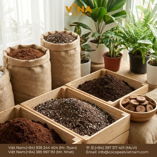 Khám phá 10 loại giá thể hữu cơ tốt nhất cho cây trồng tại nhà, kèm cách phối trộn, lợi ích và kinh nghiệm chọn mua giúp cây khỏe, rễ phát triển tốt.