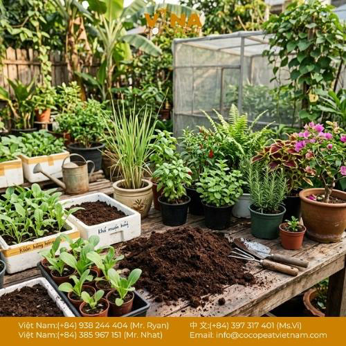 7 Bí Quyết Dùng Mụn Dừa Đã Xử Lý Tăng Năng Suất