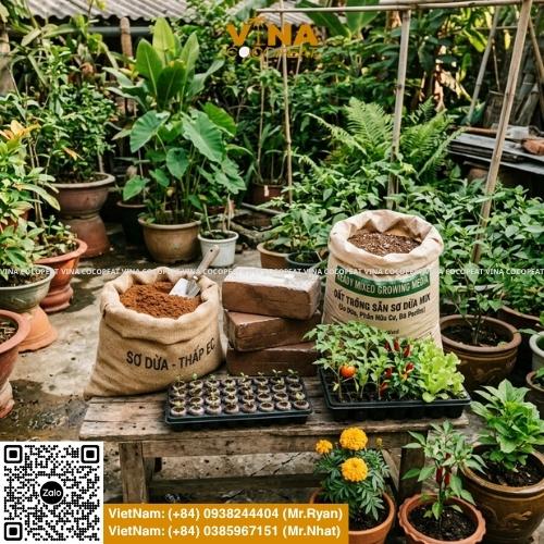 Tìm hiểu phân hữu cơ mụn dừa là gì, 5 lợi ích nổi bật, cách tự ủ tại nhà, công thức phối trộn theo cây trồng và tiêu chí chọn mụn dừa đạt chuẩn.