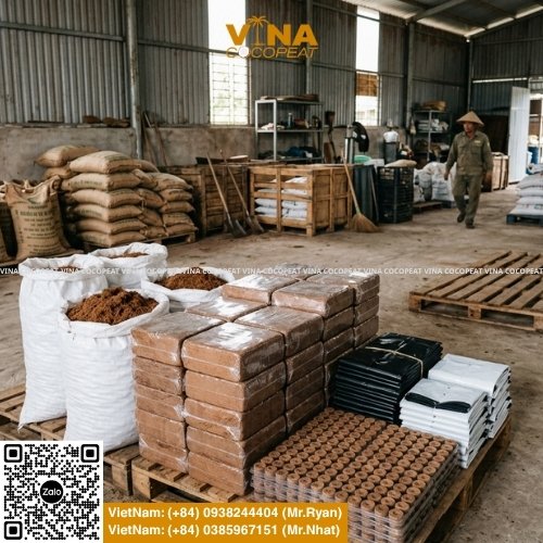 Tìm hiểu vai trò của mụn dừa cho nhà màng, tiêu chí chọn nhà cung cấp, thông số EC pH, quy cách sản phẩm, công thức phối trộn và lưu ý khi mua số lượng lớn.