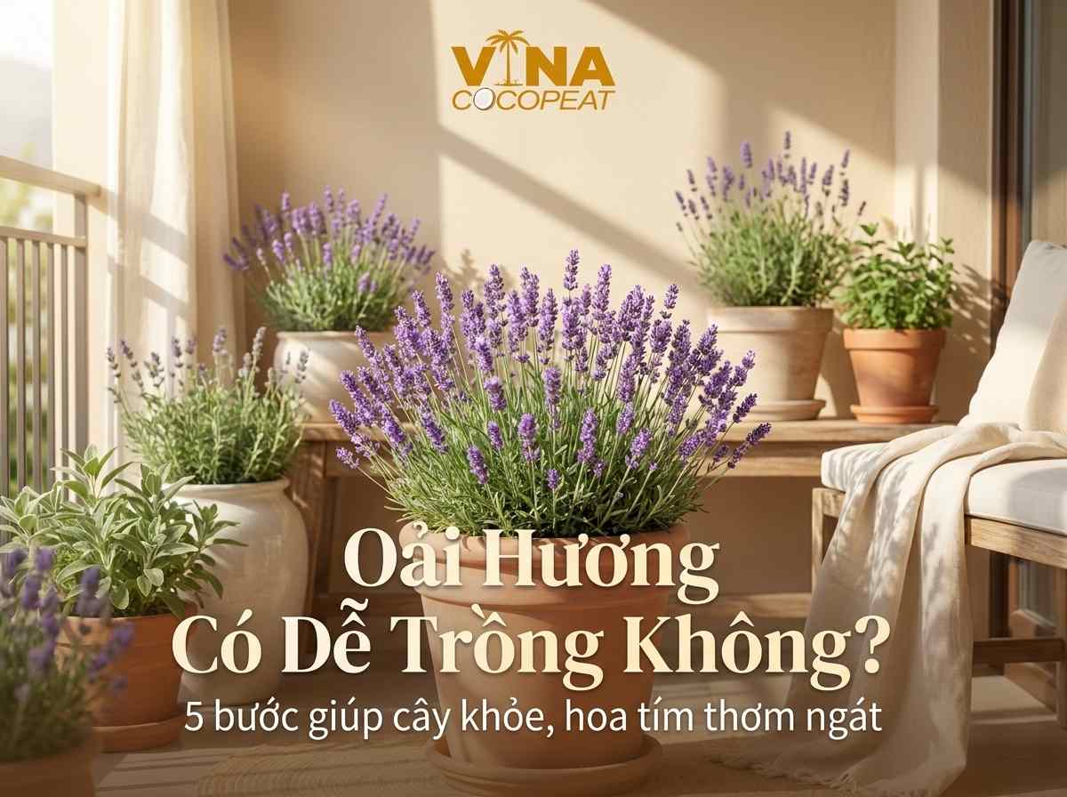 5 Bước Trồng Cây Oải Hương Tại Nhà