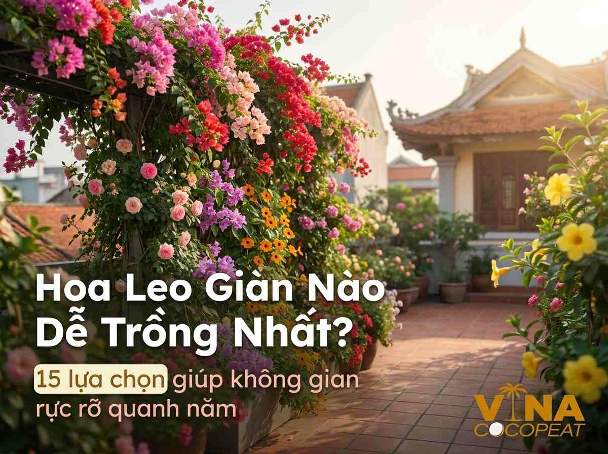 15 Cách Trồng Các Loại Hoa Leo Giàn Sai Hoa, Bền Đẹp 