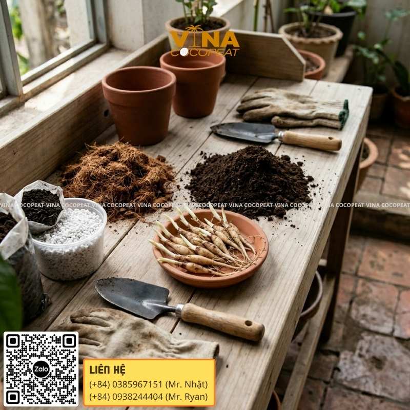 Chuẩn bị trước khi trồng hoa Linh Lan