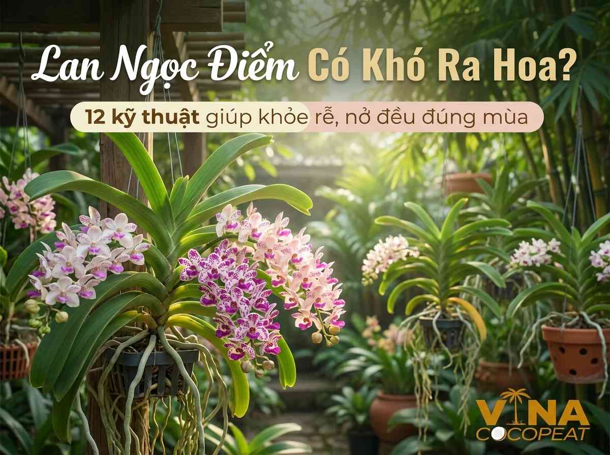 12 Kỹ Thuật Trồng Lan Ngọc Điểm Ra Hoa Đều