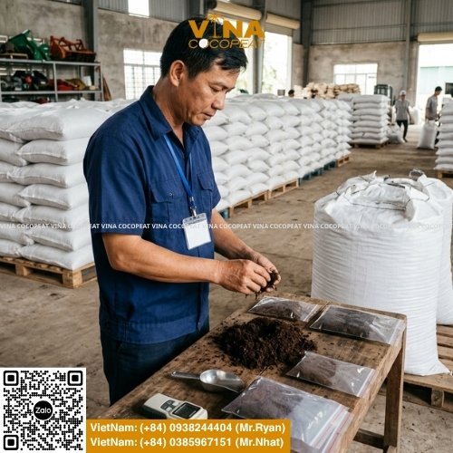 Tổng hợp đơn vị bán mụn dừa toàn quốc, tiêu chí chọn nhà cung cấp, thông số EC pH, quy cách sản phẩm, công thức phối trộn và bảng giá mụn dừa tham khảo.