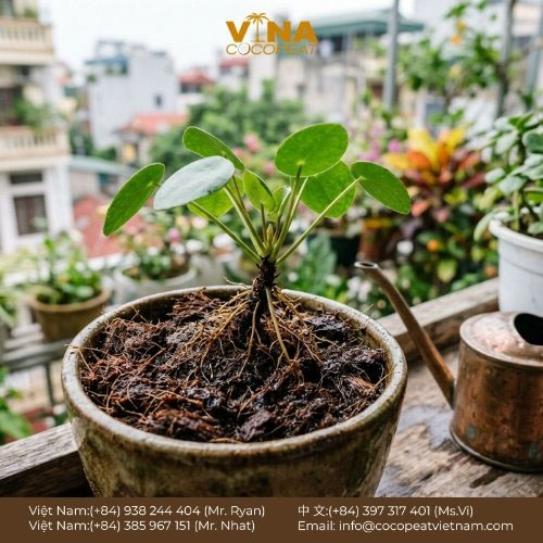 5 Lợi Ích Bất Ngờ Khi Dùng Xơ Dừa Trồng Cây Cảnh