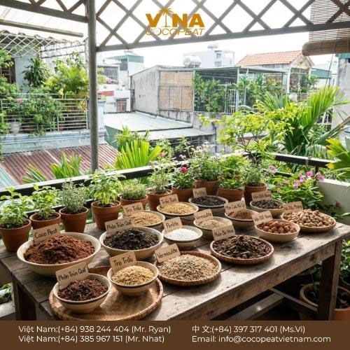 Khám phá 10 loại giá thể hữu cơ tốt nhất cho cây trồng tại nhà, kèm cách phối trộn, lợi ích và kinh nghiệm chọn mua giúp cây khỏe, rễ phát triển tốt.