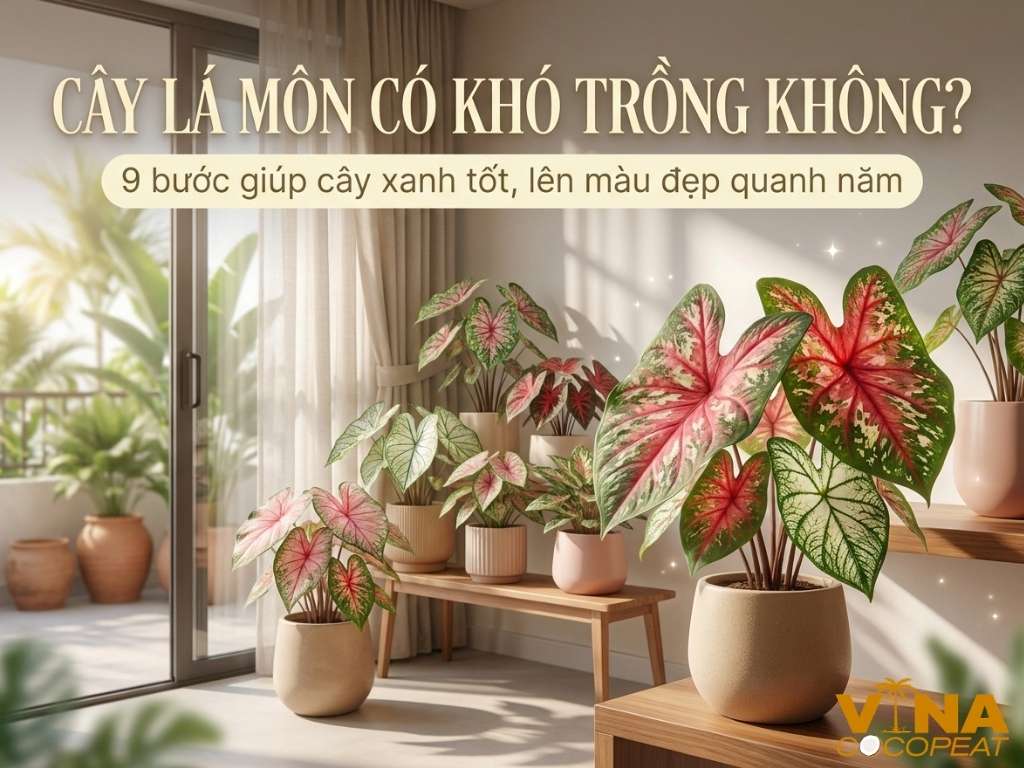 9 Bước Trồng Cây Lá Môn Xanh Tốt Quanh Năm 