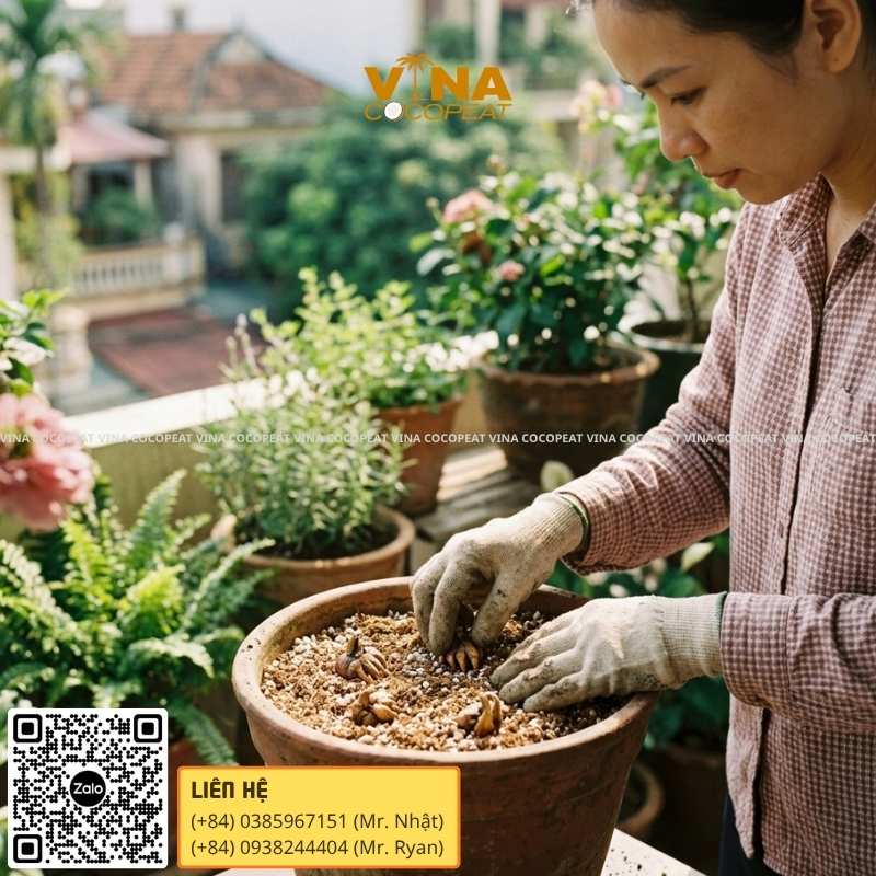 Chọn chậu trồng và vị trí phù hợp