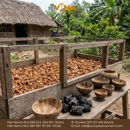 10 Công Dụng Tuyệt Vời Của Vỏ Dừa Khô Bạn Nên B