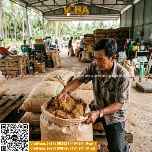 Mua vỏ dừa khô làm giá thể cần kiểm tra gì? Xem 8 kinh nghiệm chọn mụn dừa, xơ dừa, husk chips EC thấp, pH ổn định và dễ sử dụng.