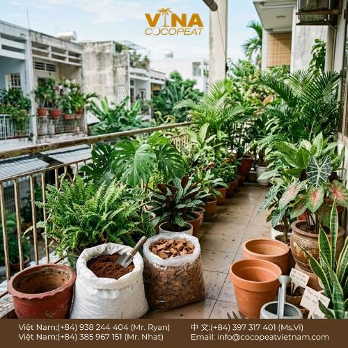 5 Lợi Ích Bất Ngờ Khi Dùng Xơ Dừa Trồng Cây Cảnh