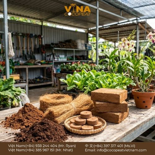 Tìm hiểu mua xơ dừa ở đâu uy tín, giá tốt, cách chọn xơ dừa đã xử lý, bảng giá tham khảo và kinh nghiệm mua số lượng lớn tiết kiệm chi phí.