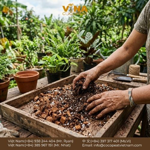 5 Lợi Ích Bất Ngờ Khi Dùng Xơ Dừa Trồng Cây Cảnh